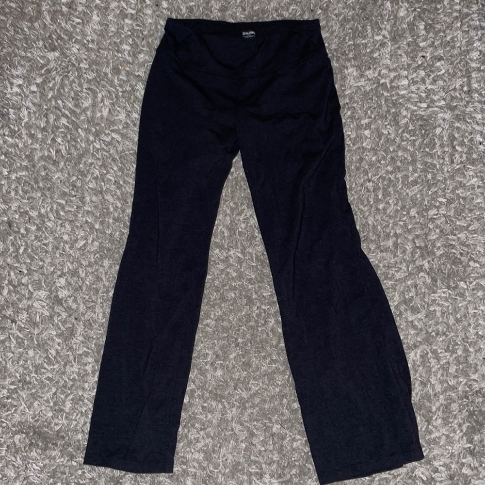 Spalding dark grey flare pants